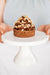 ferrero ocher inspired tart made from chocolate shortcrust pastry, hazelnut praline, chocolate mud cake, whipped nutella ganache and roasted hazelnuts made fresh by tartlet bakery