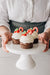 Candy Cane Brownie Tarts